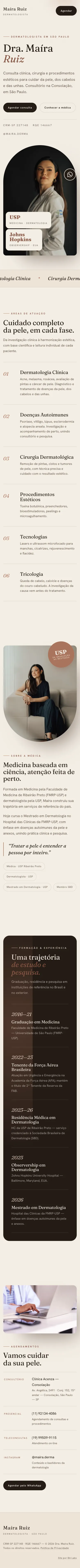 Site novo no celular